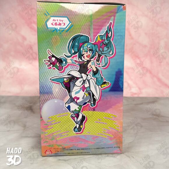 Hatsune Miku Trio Try iT Paint Girl Figure Series ver. Figure FuRyu Vocaloid - Picture 3 of 6